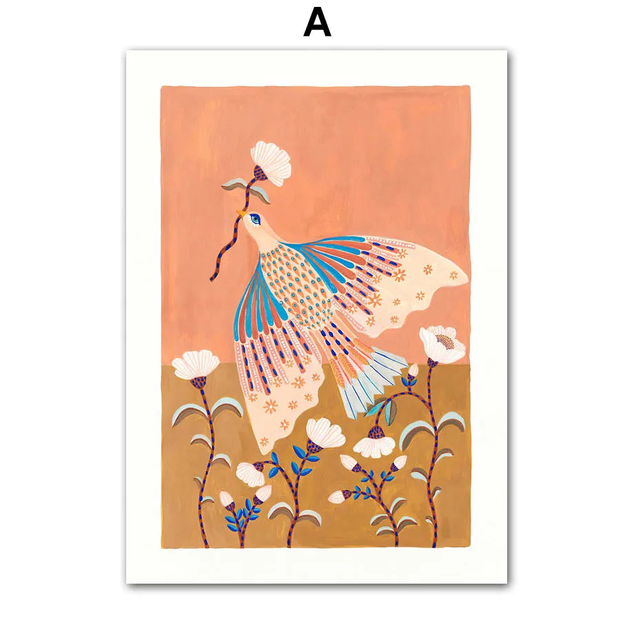 Nordic Boho Wall Art by Snagg A Print