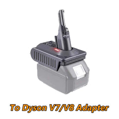 Makita 18V battery adapter for Dyson V7 and V8 vacuums – image 1