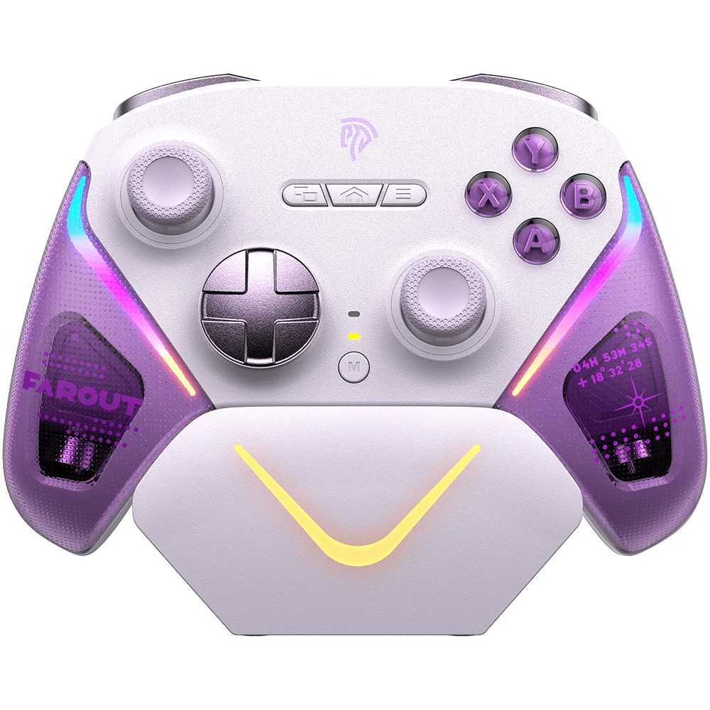 D10 Wireless Gaming Controller | TMR High-Precision Joysticks & Smart Charging Dock