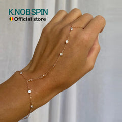 3mm D Color Moissanite Adjustable Tennis Bracelet