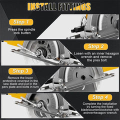5-Inch Brushless Cordless Circular Saw - SnaggIt