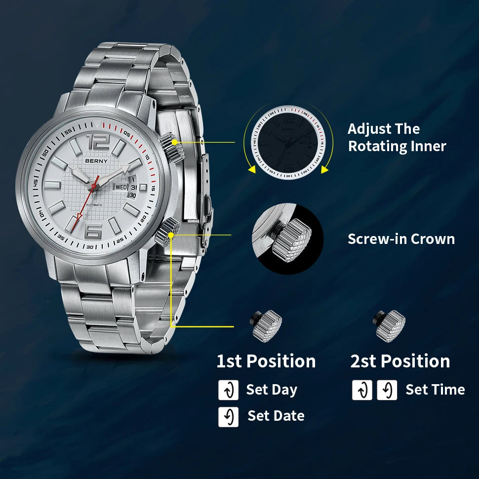 20ATM Diver Automatic Watch