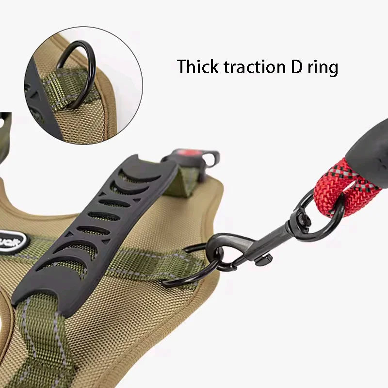 Adjustable Reflective Dog Harness by Snagg A Harness