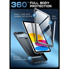 Full-Body Rugged Bumper Protective Cover For iPad 11th/10th Gen by Snagg An iPad Case
