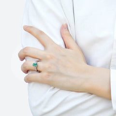 2ct Oval Moissanite Ring - SnaggIt