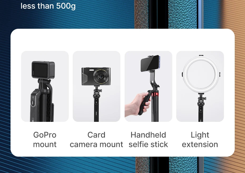 1.8M Bluetooth Remote Control Selfie Stick Tripod by Snagg A Tripod