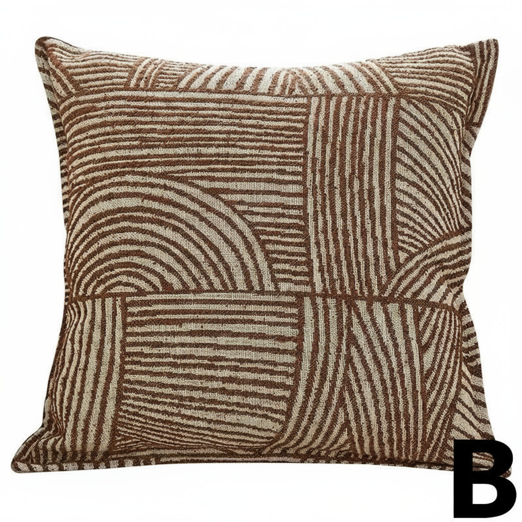 Geometric Coffee Cushion Cover by Snagg A Cushion Cover