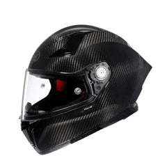 Carbon Fiber Pattern Full Face Motorcycle Helmet by Snagg A Motorcycle Helmet