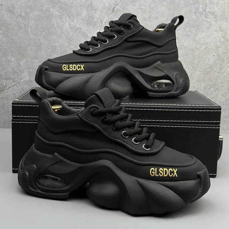 Designer-Style Men’s Platform Sneakers - SnaggIt