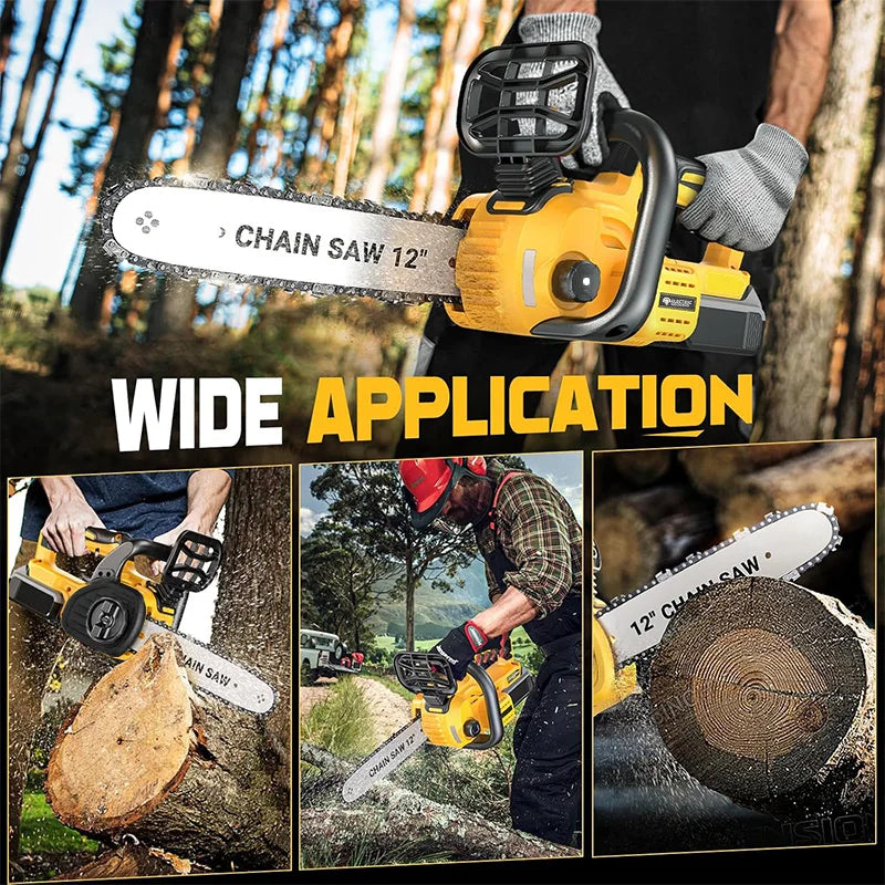 12" Cordless Chainsaw – 1200W