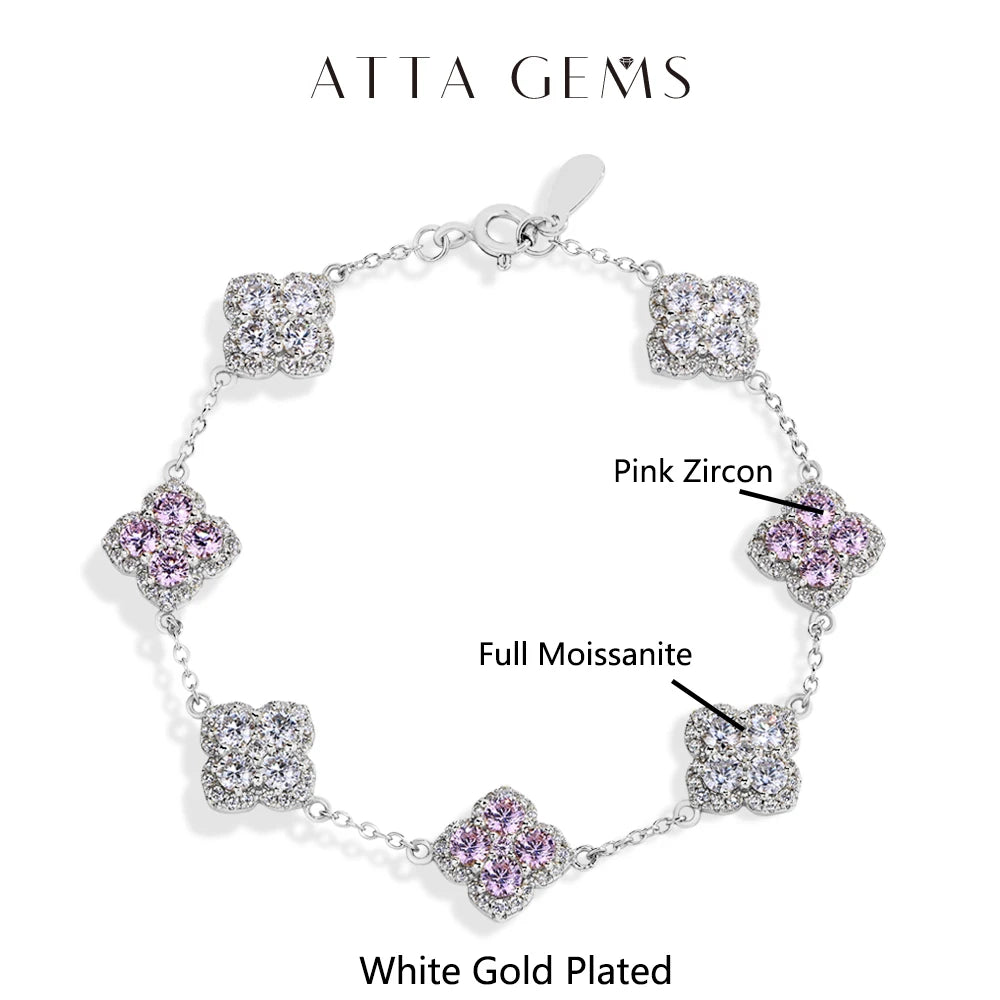 Full Moissanite Luxury Bracelet