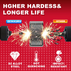 Impact Tough Magnetic Torx Screwdriver Bit Set – S2 Alloy Steel Star Bits