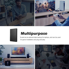 Portable External Hard Drive – USB 3.0 HDD with 320GB–1TB Capacity, 2.5″ by Snagg An External