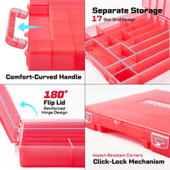 99PCS Impact Screwdriver Bits Set – 1” & 2” Magnetic Driver Bits with Drywall Screw Setter