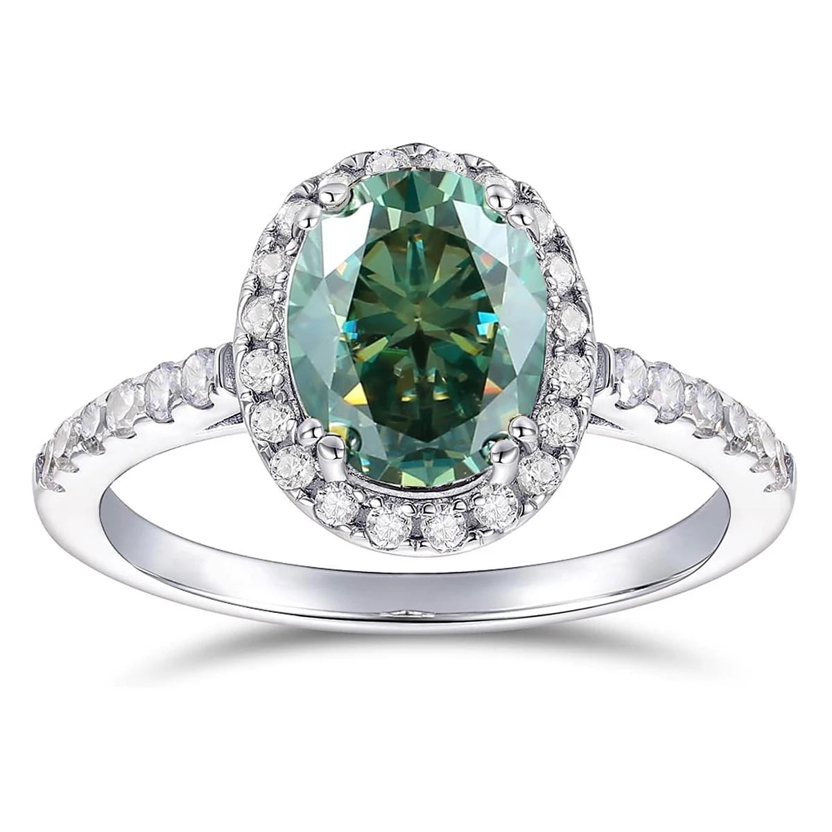 Oval Moissanite Ring by Snagg A Ring