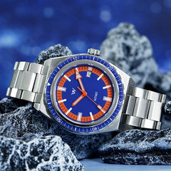 Automatic Mechanical Diver Watch – NH35 Movement | Sapphire Crystal | 200M Water Resistant | Anti-Reflective Bezel