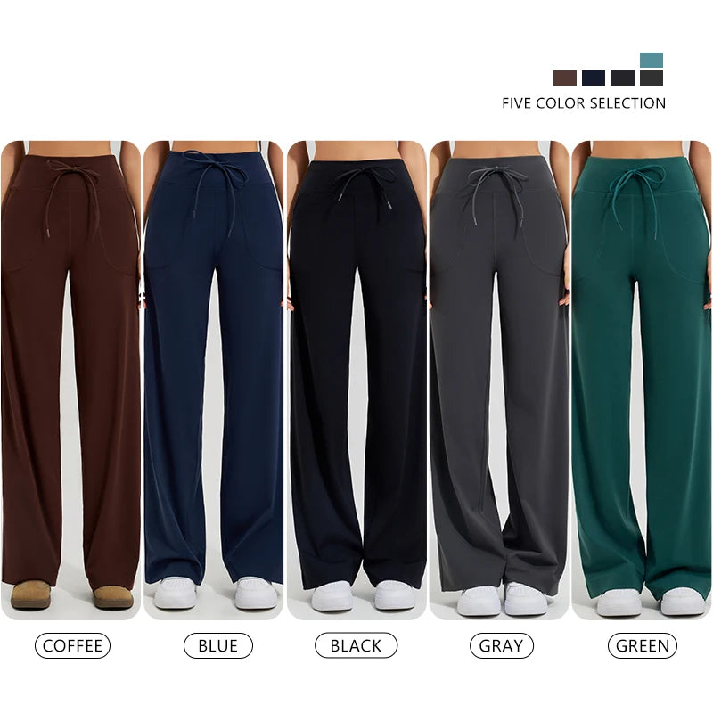 Women’s High-Waist Loose Yoga Pants by Snagg A Pant