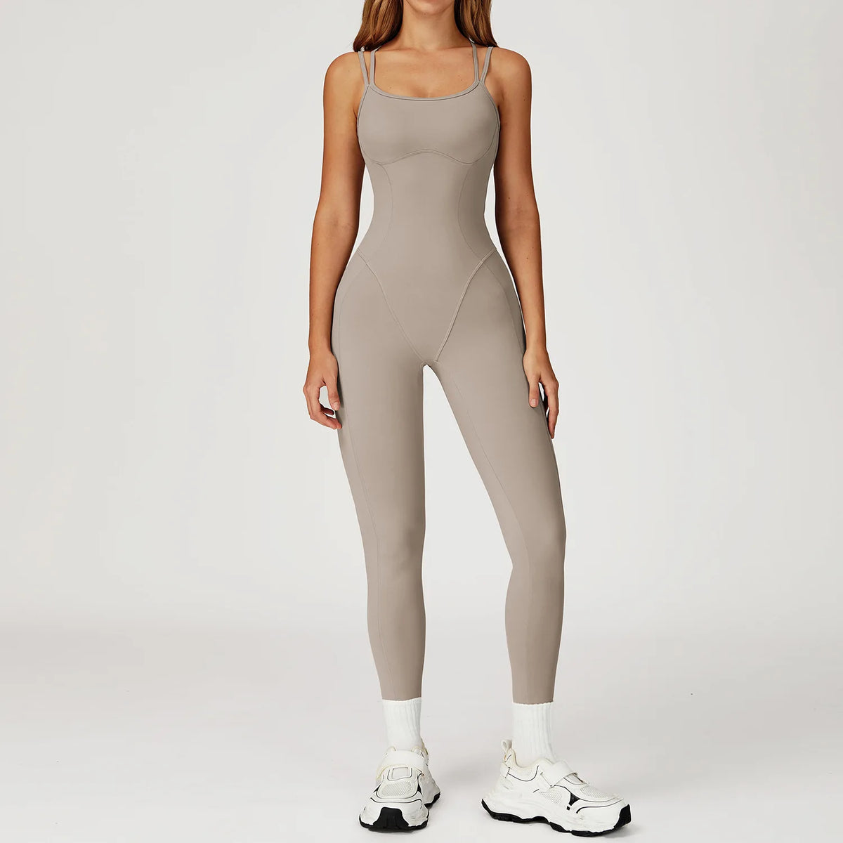 Women's Sports Jumpsuit Gym Set | Training Yoga Suit Fitness Romper Stretch Workout Bodysuit