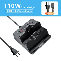 110W 6 Port USB Charging Station by Snagg A Charging Station