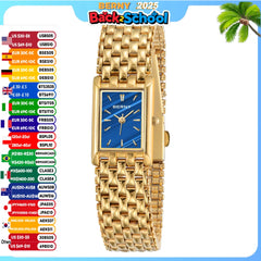 BERNY Women’s Rectangle Gold Quartz Watch
