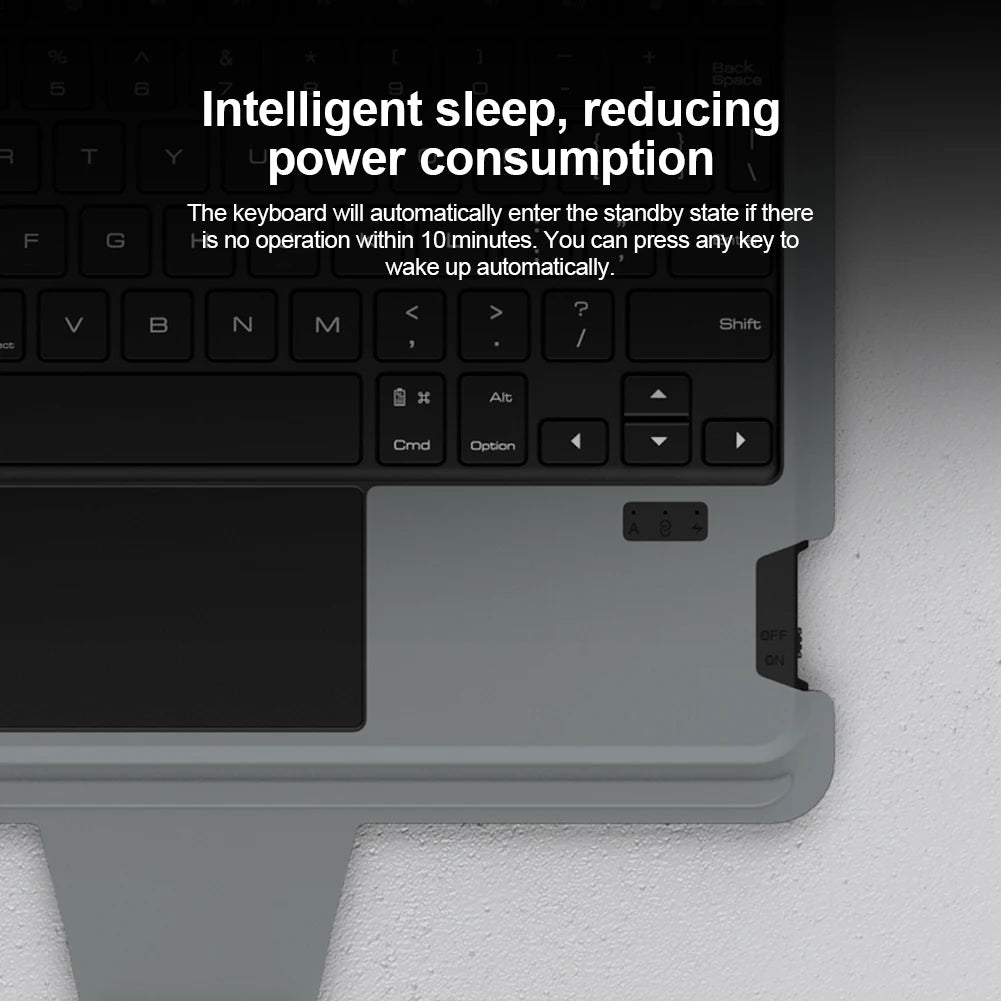 Magic Keyboard With Lens Protection For iPad Series by Snagg A Wireless Keyboard
