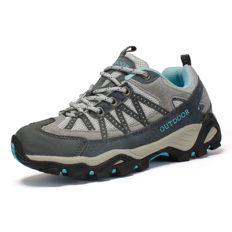 Unisex leather outdoor walking shoe – image 14