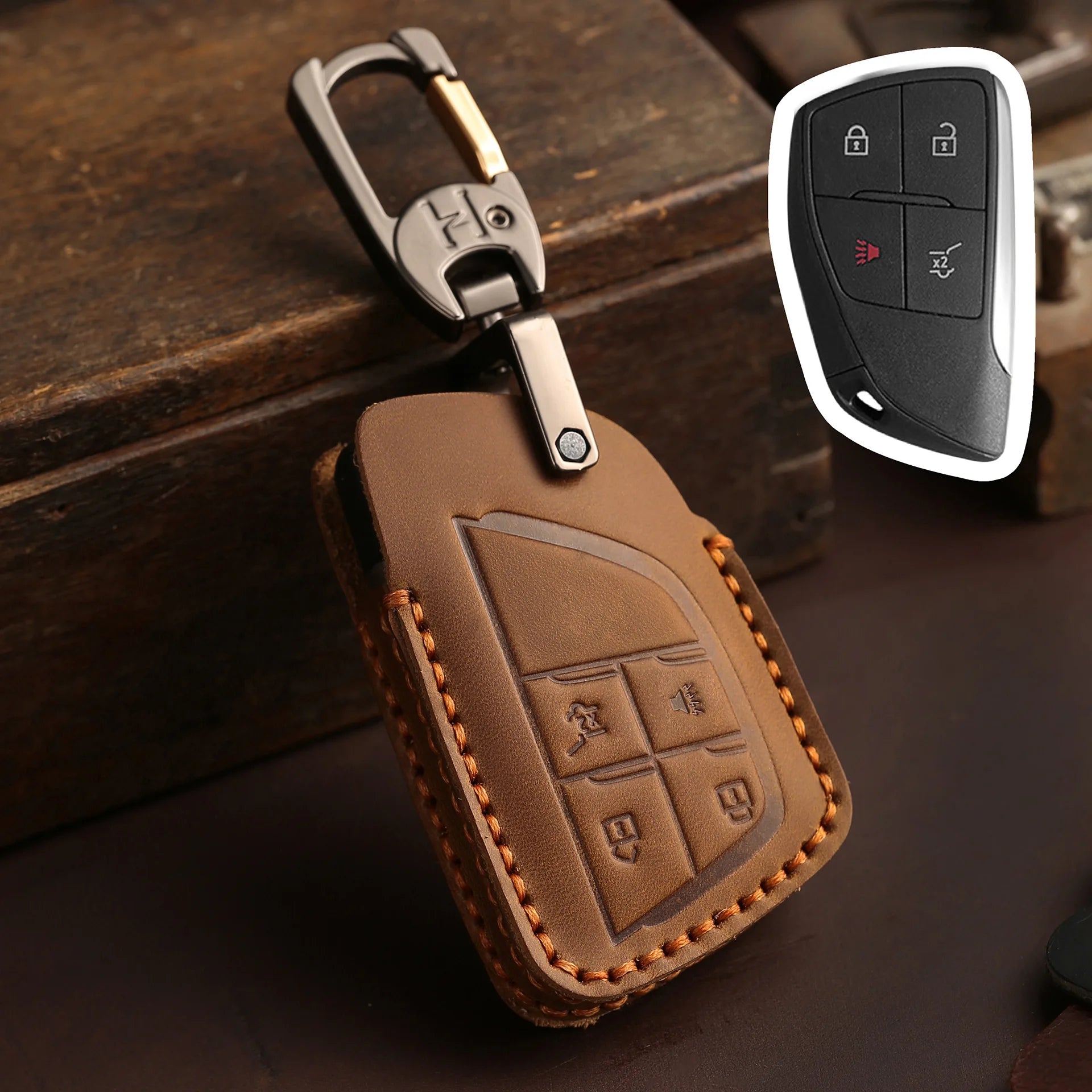 4 Buttons Car Key Cover Case by Snagg A Key Cover