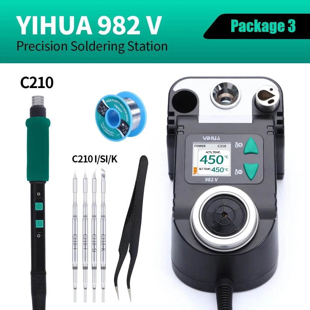 982-V Micro Precision Soldering Station - SnaggIt