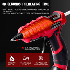 50W Cordless Hot Melt Glue Gun by Snagg A Glue Gun