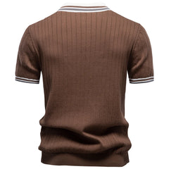 Premium Cotton "Old Money" Polo | Soft Skin-Friendly Summer Essential