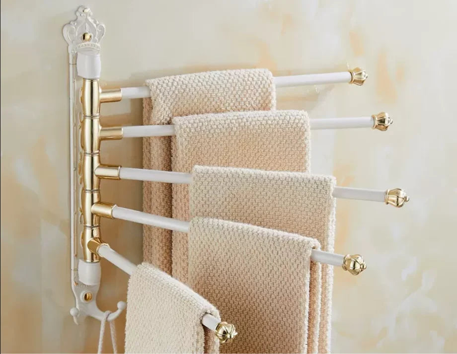 Antique Swivel Towel Hanger by Snagg A Rack