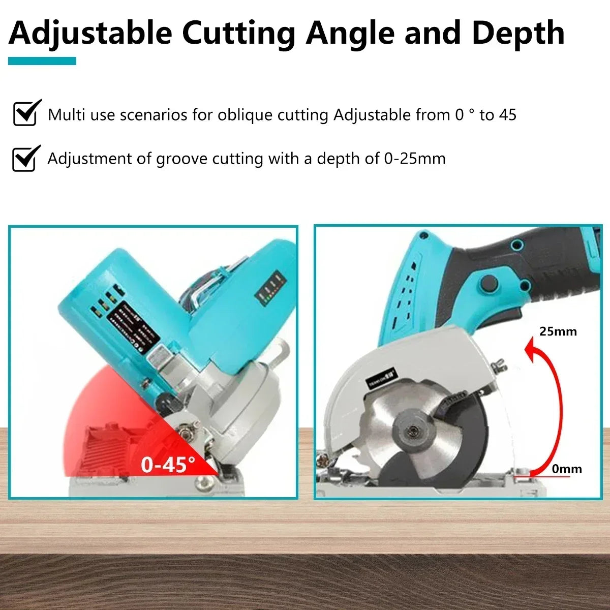 3-Inch (85mm) Brushless Cordless Circular Saw