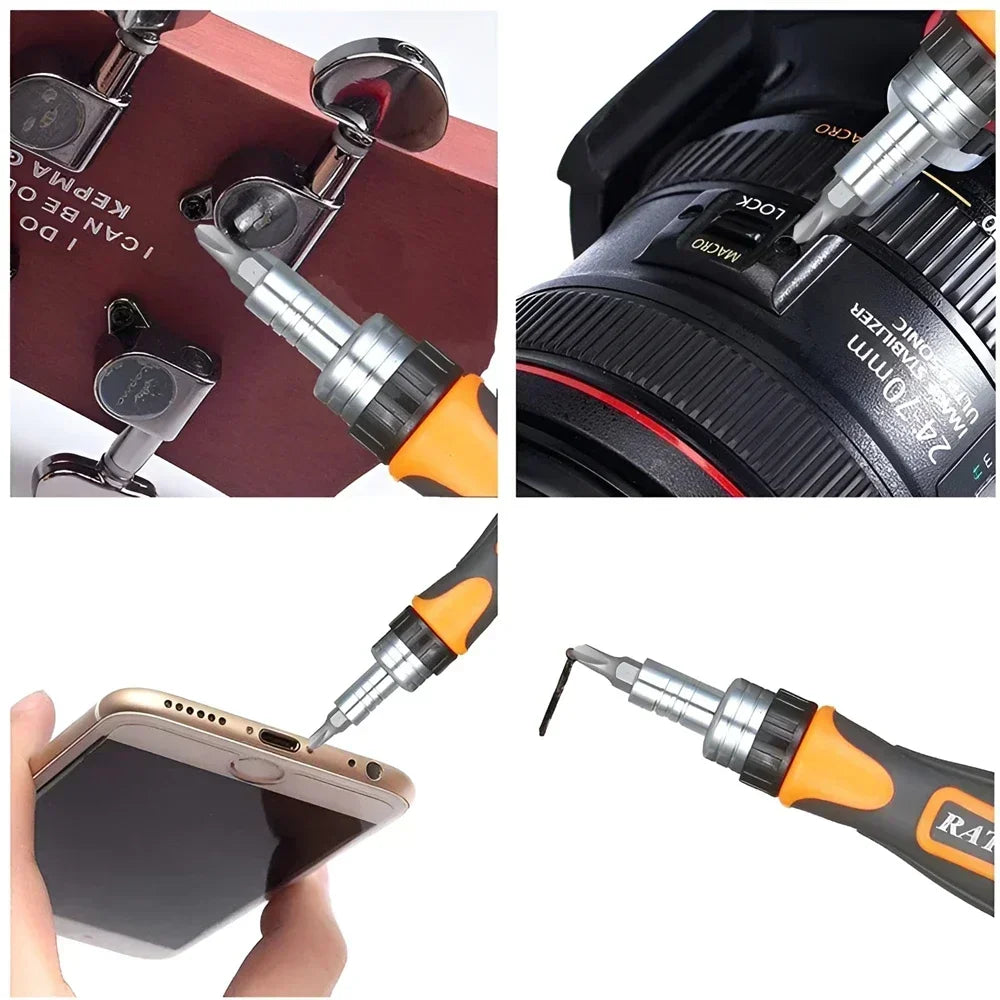 38-in-1 Multi-Purpose Ratchet Screwdriver Set