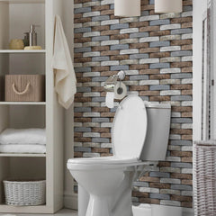 3D Self-Adhesive Brick Wall Stickers - SnaggIt