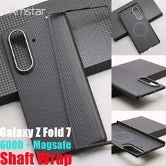 Magnetic Carbon Fiber Foldable Case for Samsung Galaxy Z Fold 7 by Snagg A Phone Case