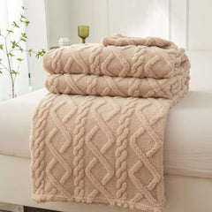 Winter Sherpa Blanket Ultra Soft & Cozy Warmth by Snagg A Throw