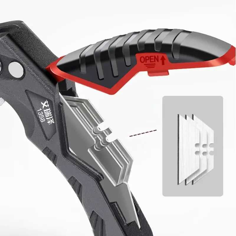 Heavy Duty Folding Utility Knife by Snagg A Knife