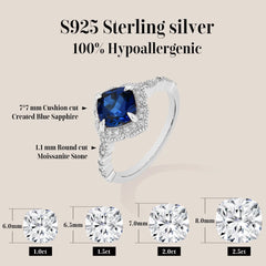 Classical Blue Sapphire Ring