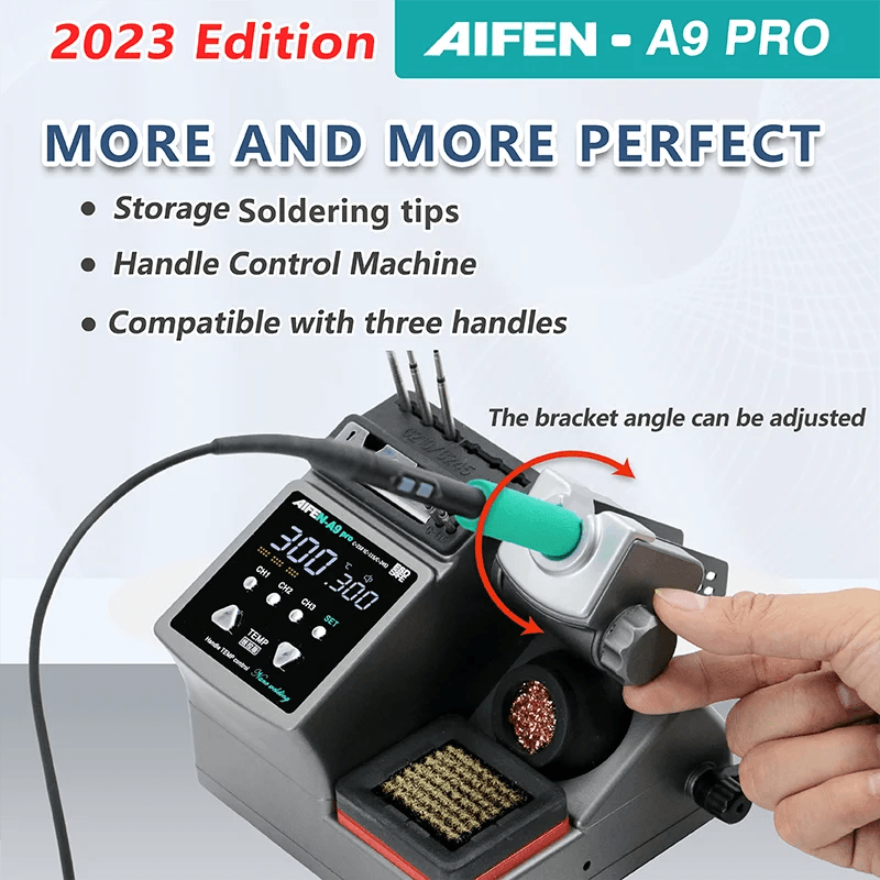 A9PRO Smart Soldering Station - SnaggIt