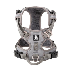 Grey Tactical Dog Collar & Leash Set by Snagg A Harness