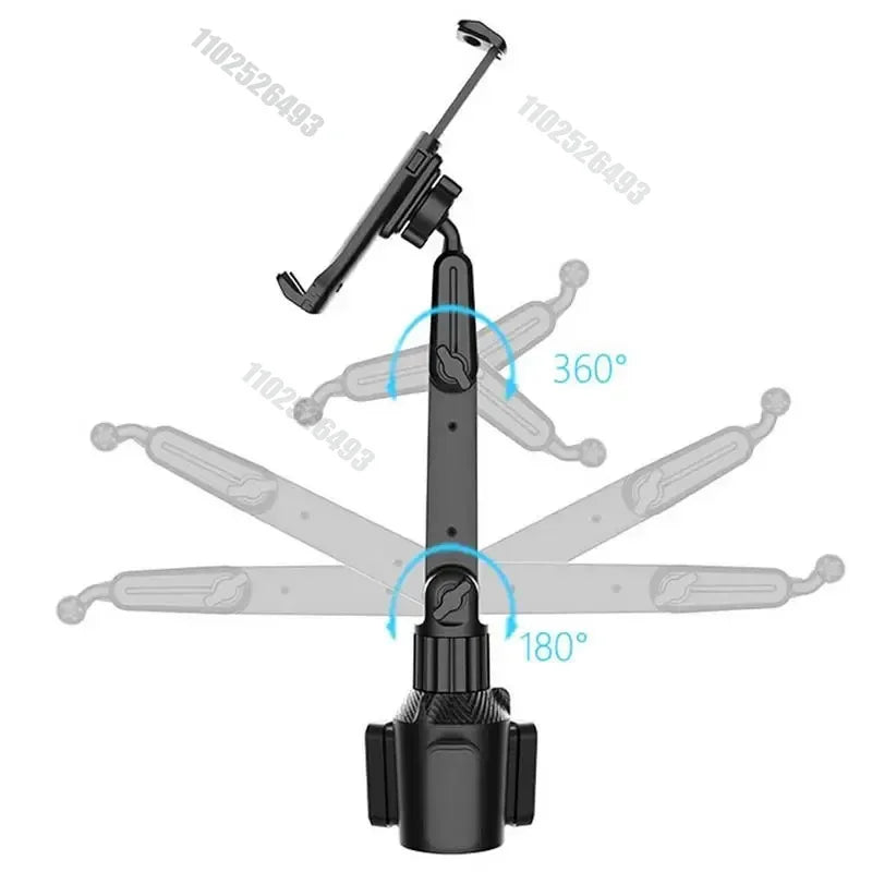 360° Adjustable Tablet & Smartphone Cup Holder Mount by Snagg A Tablet Holder