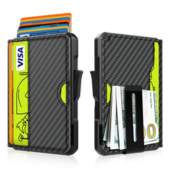 Slim RFID Wallet with Money Clip by Snagg It Wallet