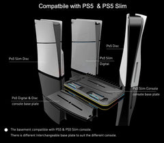 RGB Cooling & Charging Station for PS5 by Snagg A PS Stand