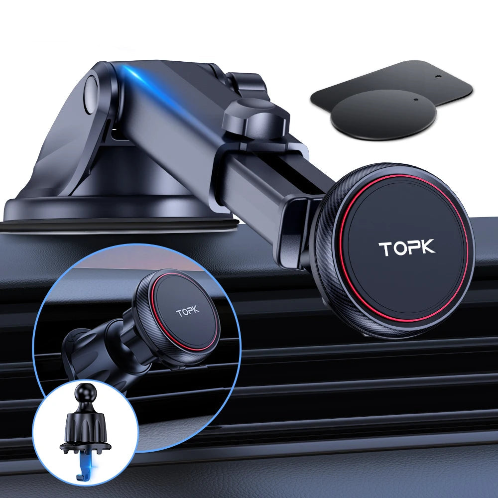 360° Magnetic Car Phone Holder by Snagg A Phone Holder