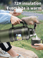 Ultra Capacity Thermal Jug | Heavy-Duty Hydration for Travel & Camping