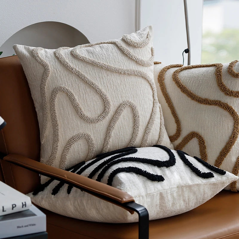 Boho Style Chenille Decorative Throw Pillow Cover by Snagg A Cushion Cover