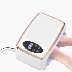 Professional 90 LED High-Density UV/LED Nail Lamp – Full Coverage Smart Curing Station