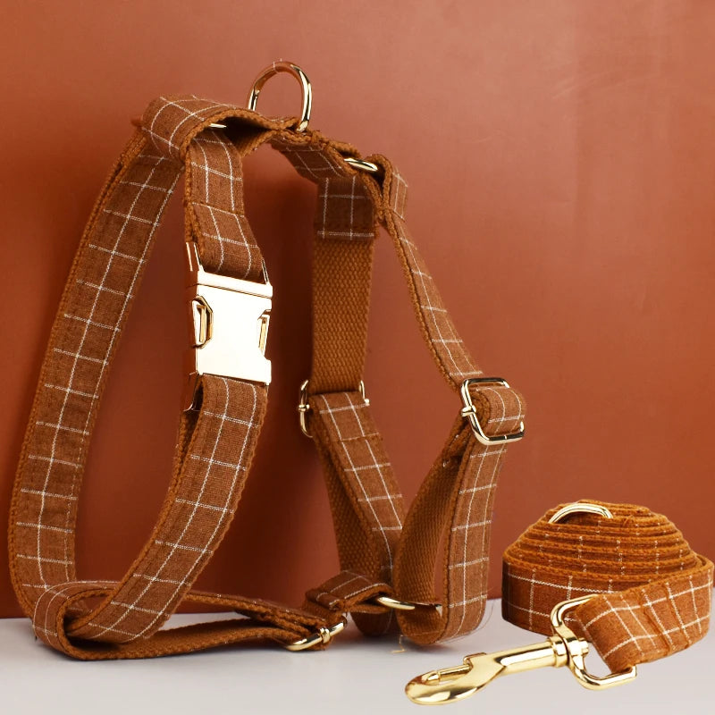 Heavy Duty Dog Harness & Leash Set by Snagg A Harness