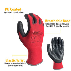 12 Pairs Professional Working Protective Gloves by Snagg A Gloves