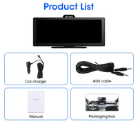 10"/11.26" 4K Dual Lens DVR with Wireless CarPlay by Snagg A Car DVR